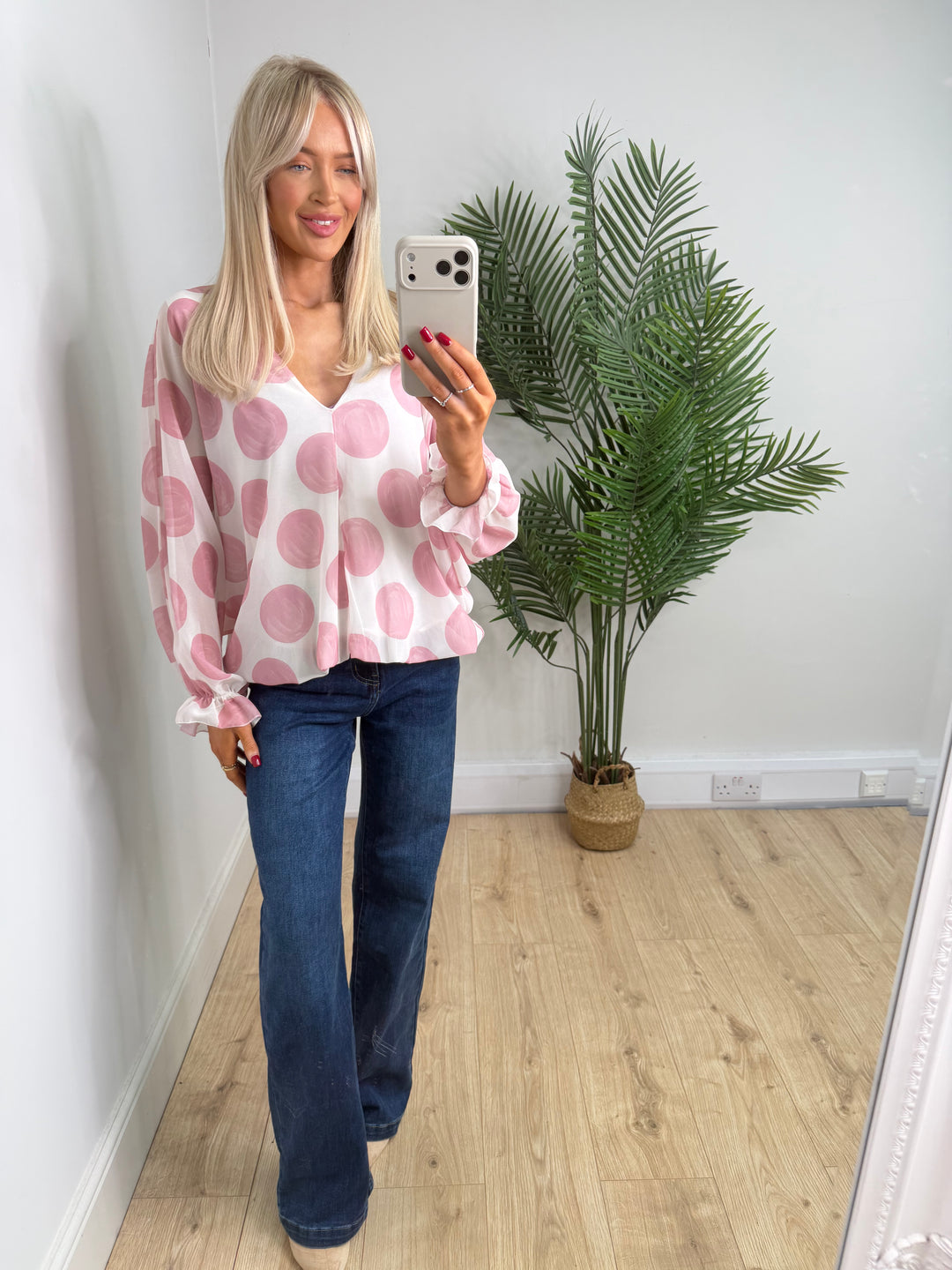 Jazzy Top - Baby Pink