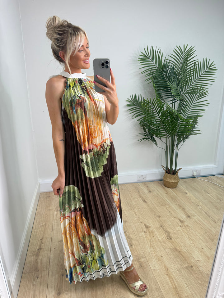 Coastal Dress - Chocolate