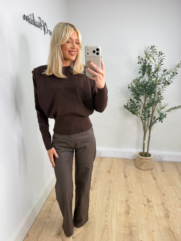 Primrose Knit - Chocolate