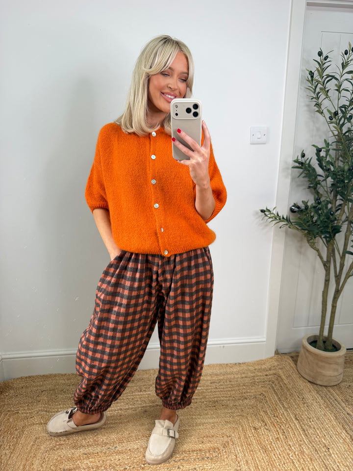 Kassia Cardigan - Pumpkin