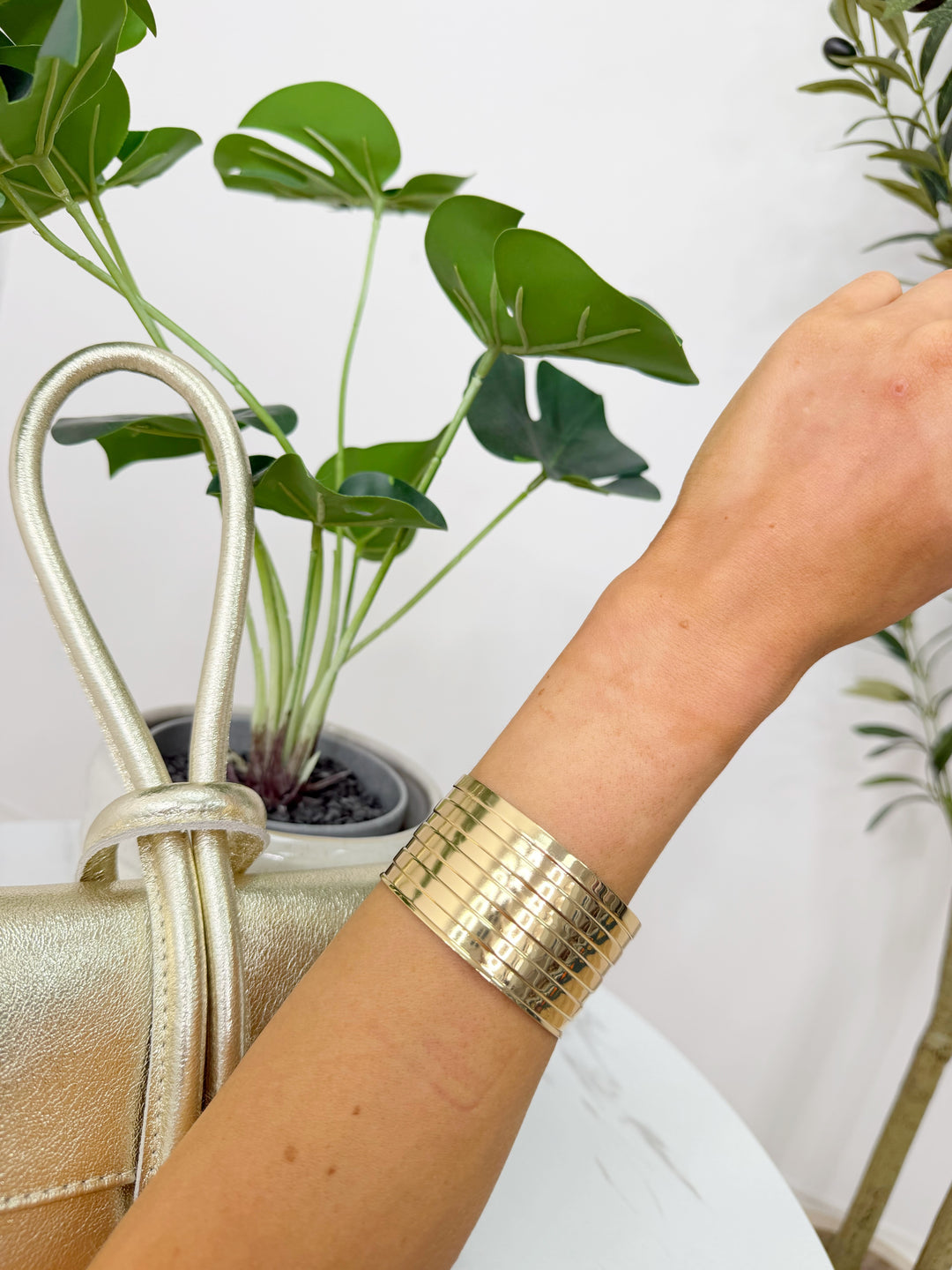 Grecian Bangle - Gold