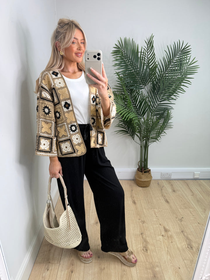 Feren Crochet Cardigan