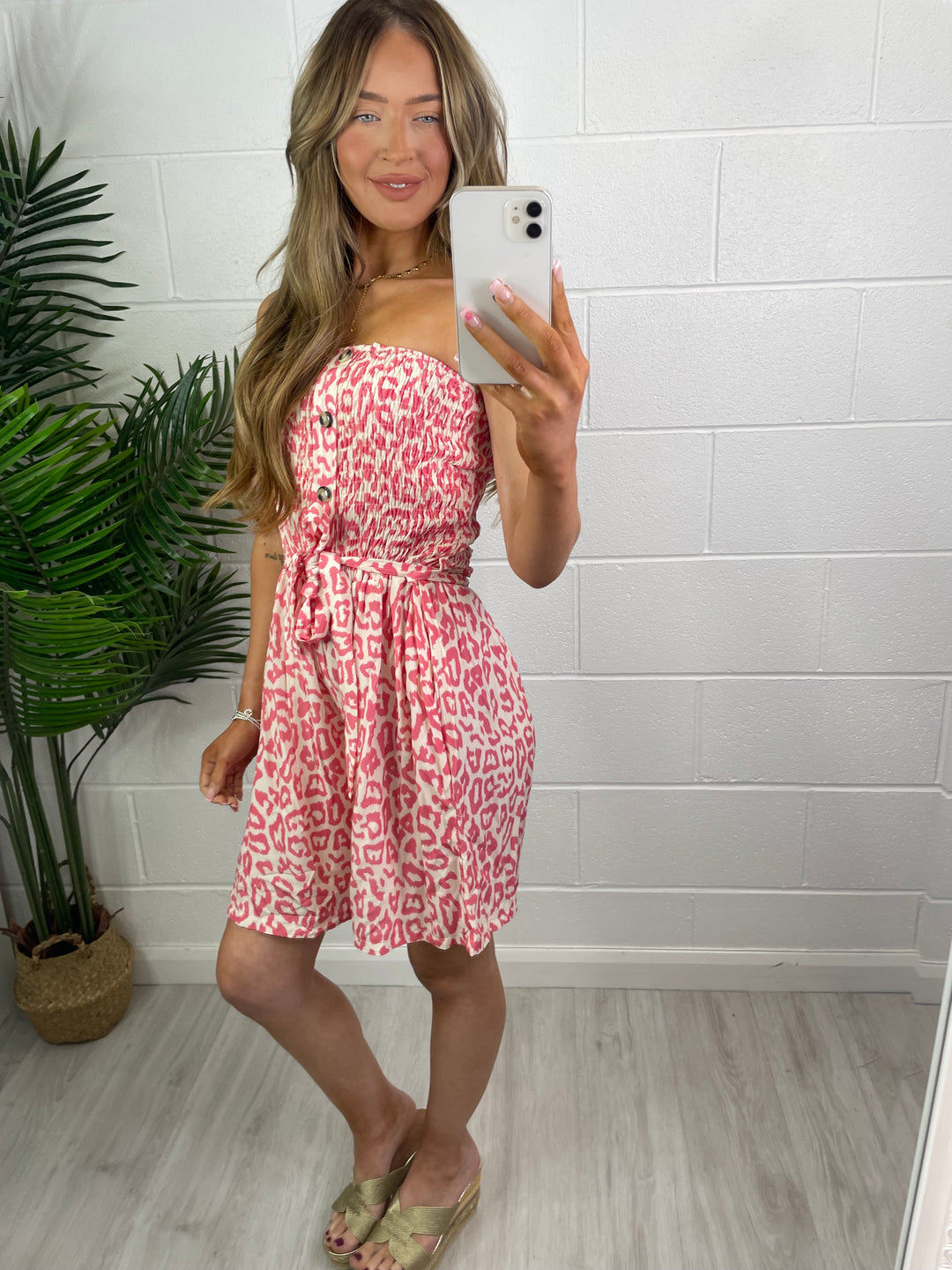 Molly Playsuit - Pink