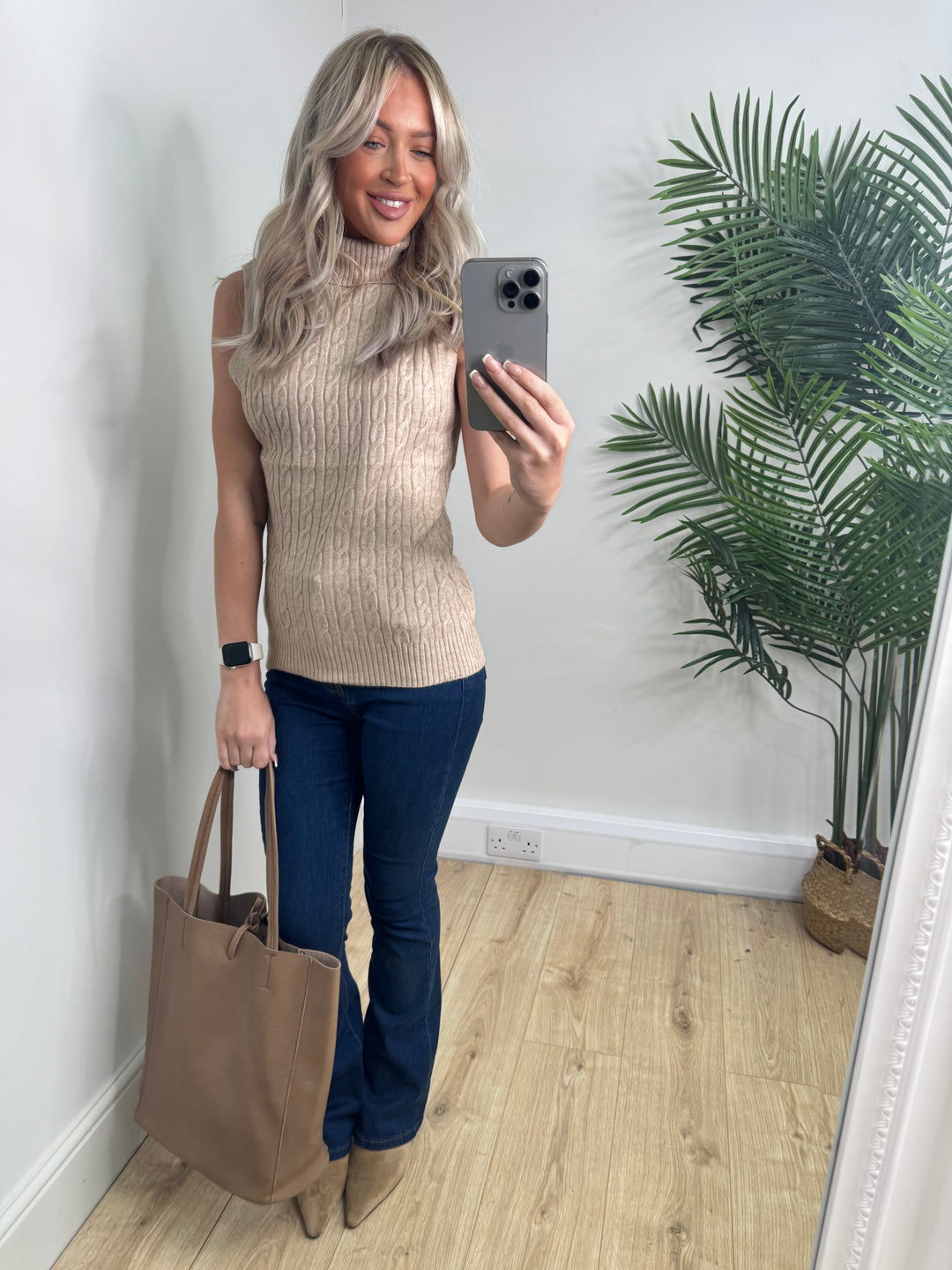 Clara Top - Oatmeal