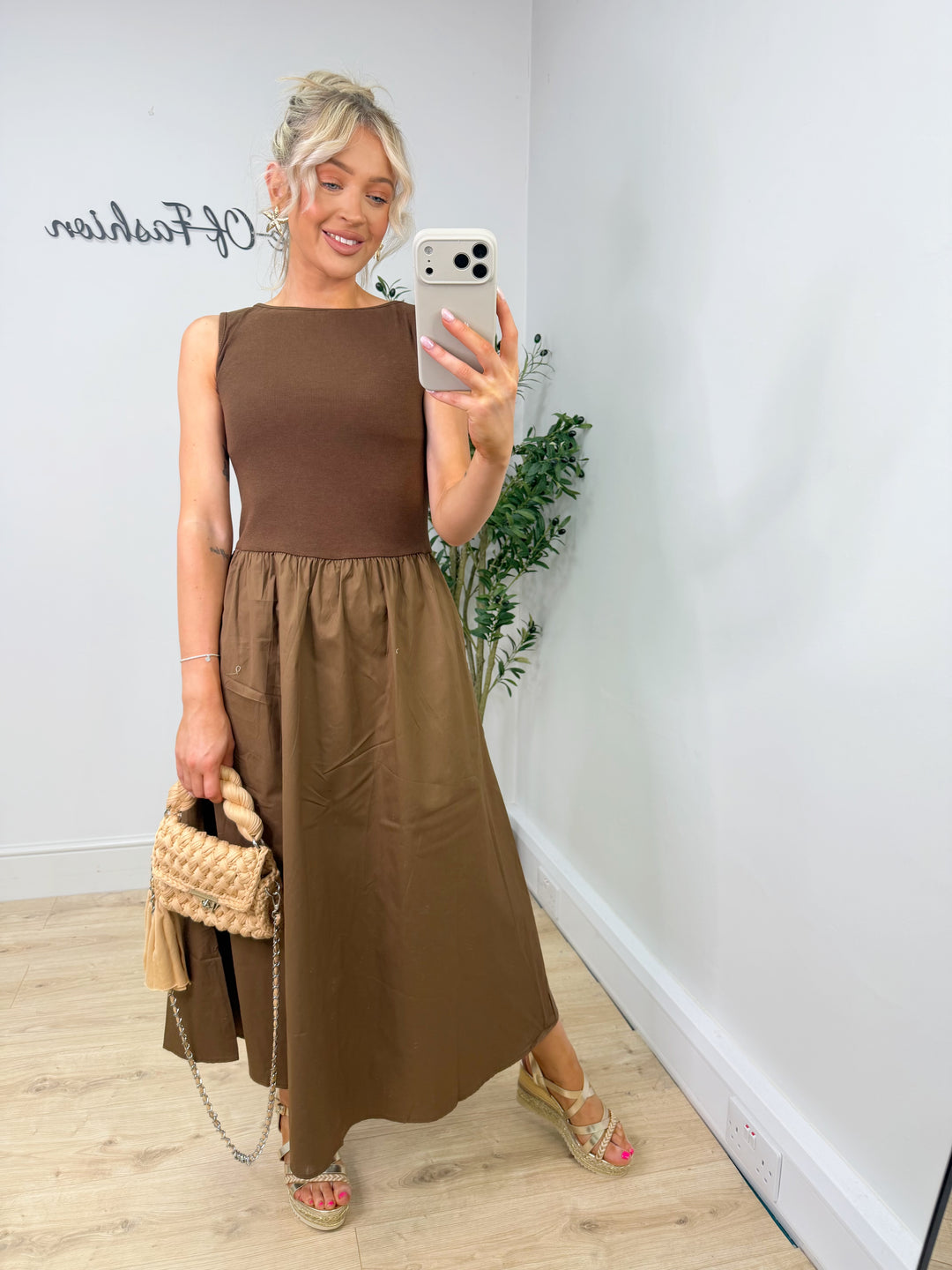 Harmony Dress - Chocolate