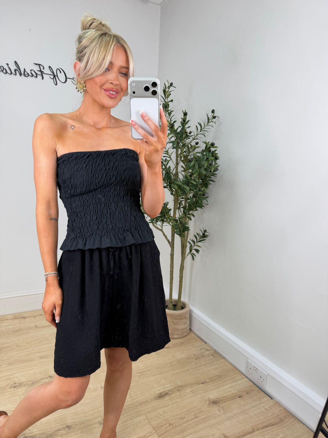 Boob Tube Top - Black