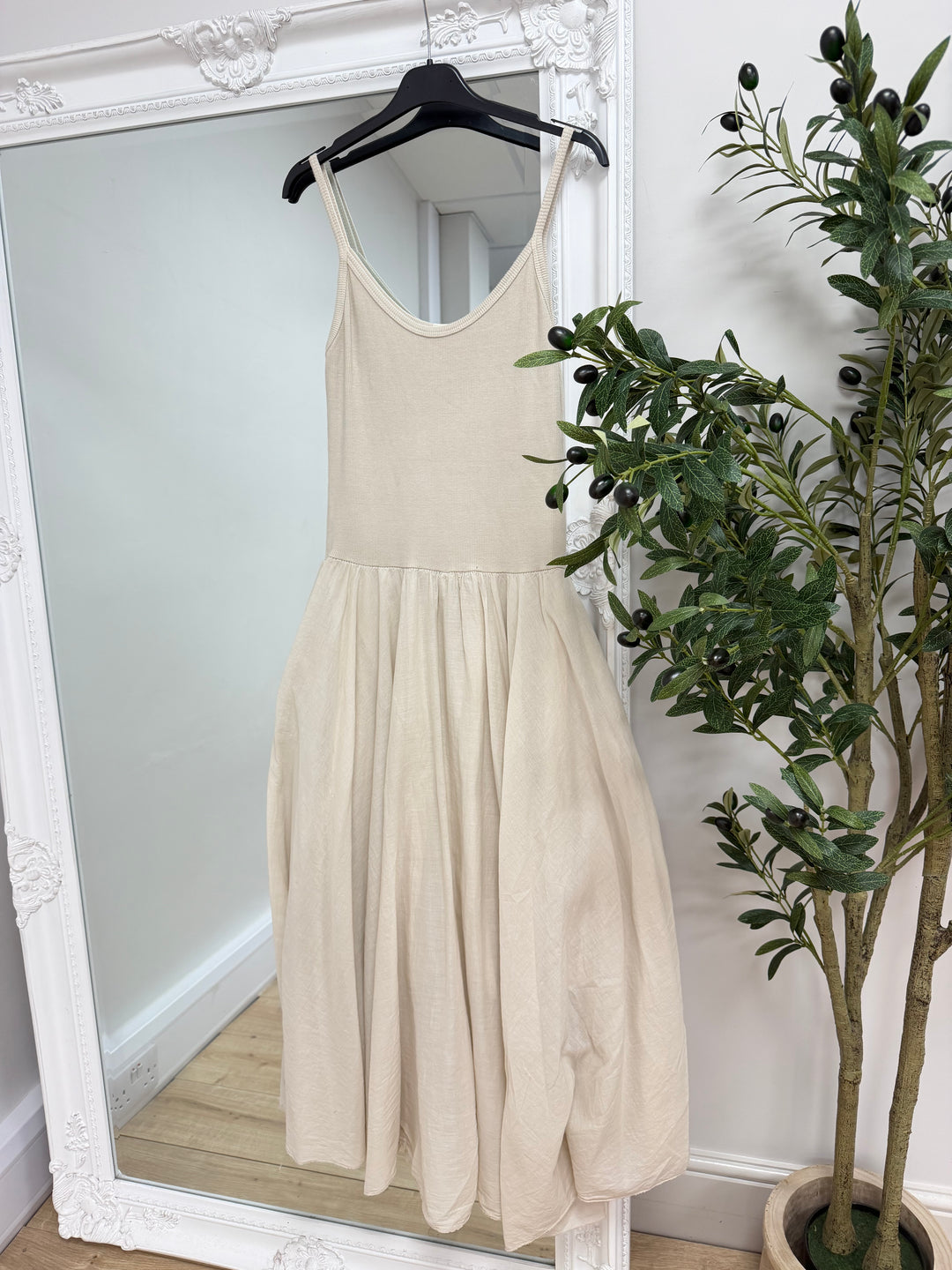 Anaya Dress - Cream