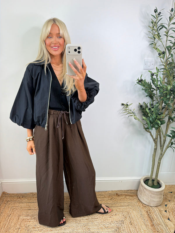 Paloma Bomber - Black