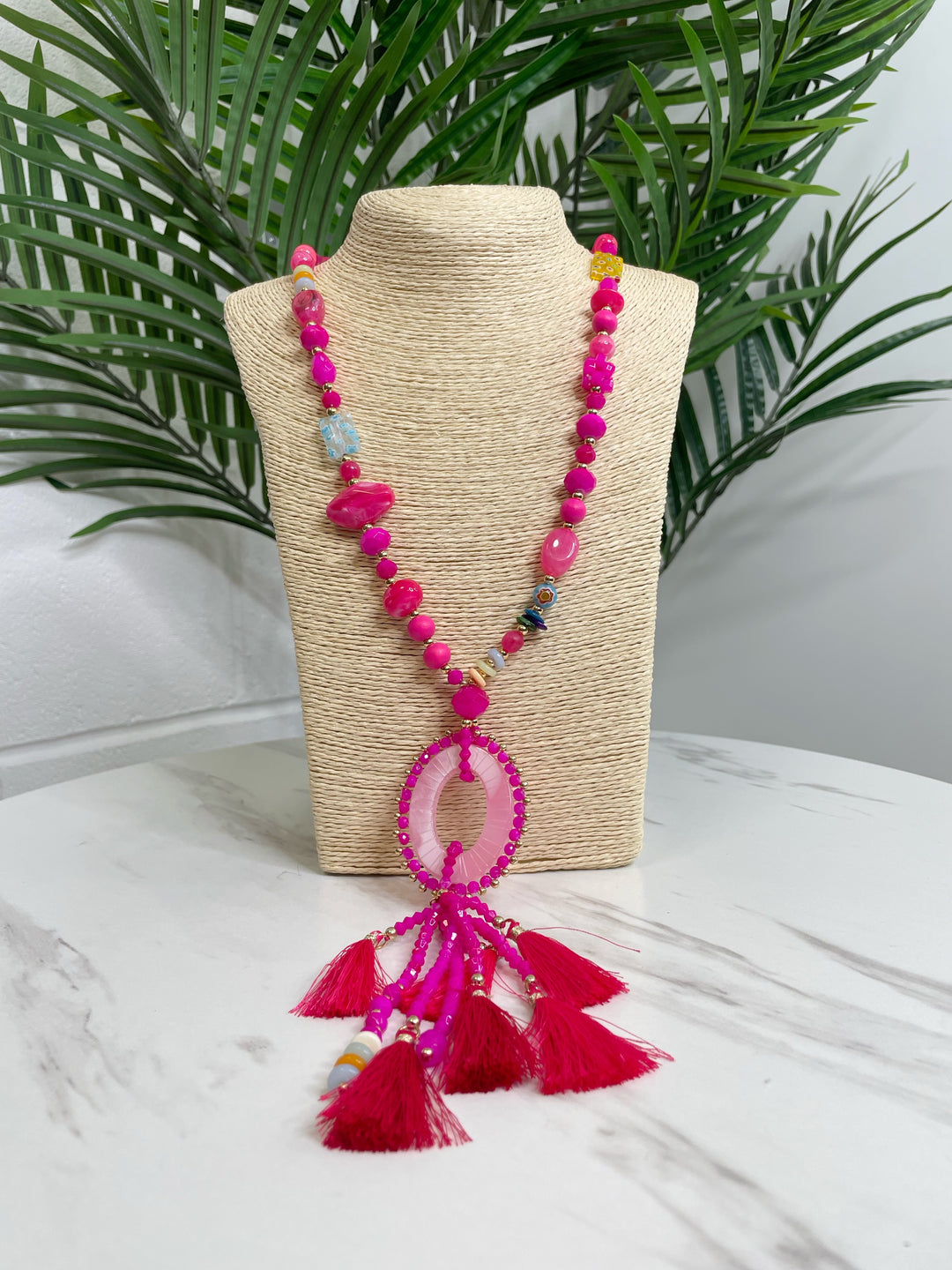 Mermaid Necklace - Pink