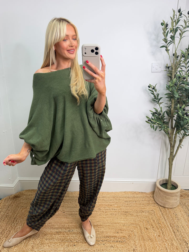 Kelly Knit - Khaki