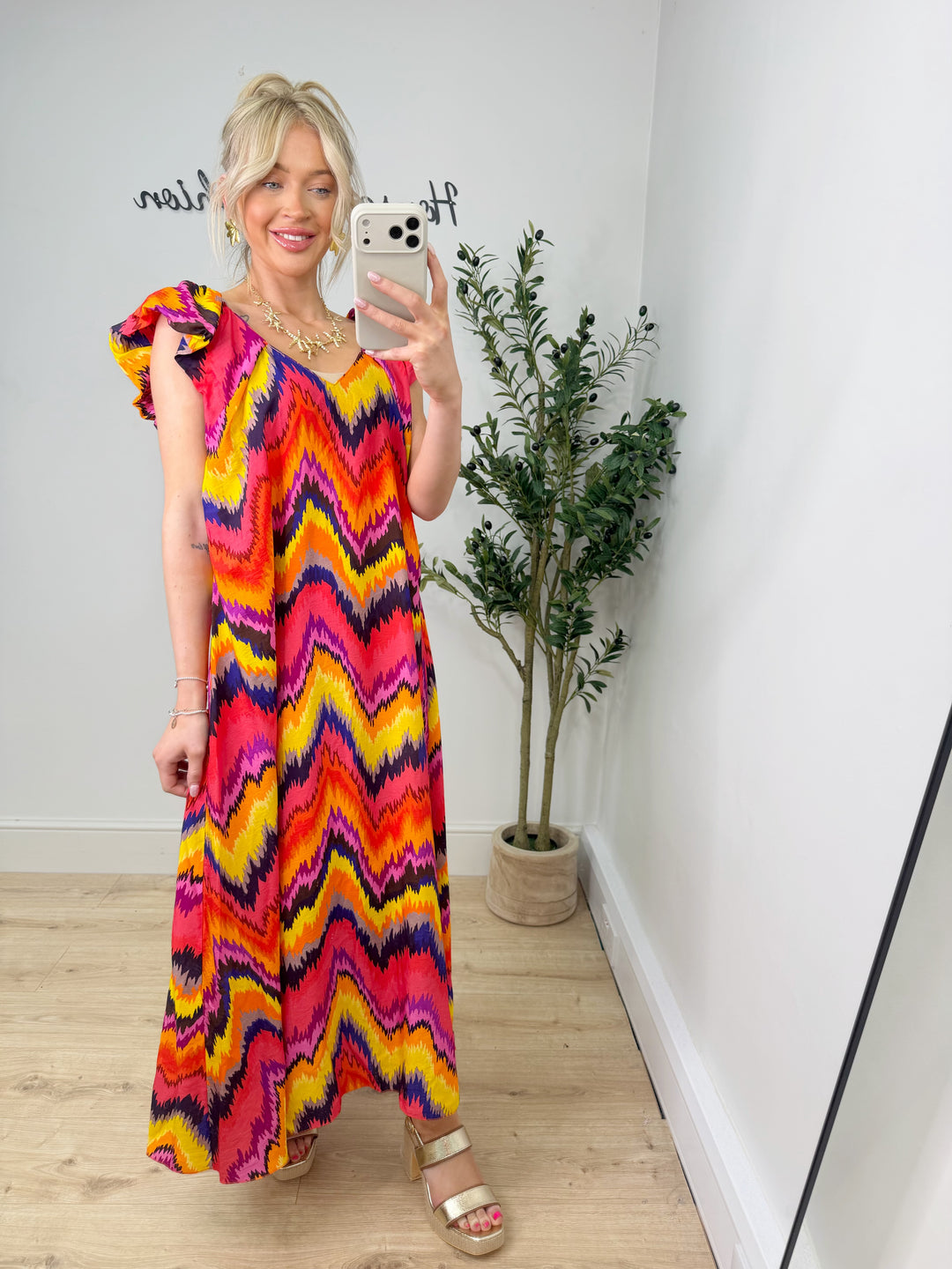 Veronica Sun Dress - Multi