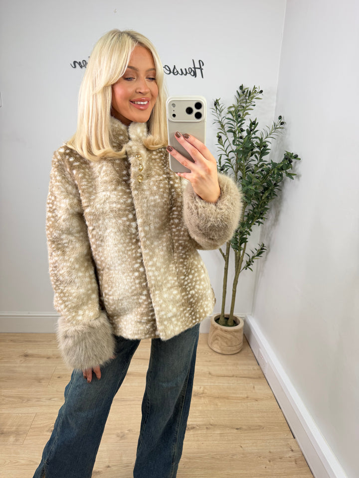 Gracie Bambi Jacket - Cream