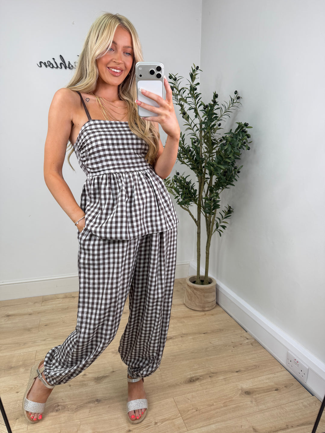 Valencia Co-Ord - Chocolate