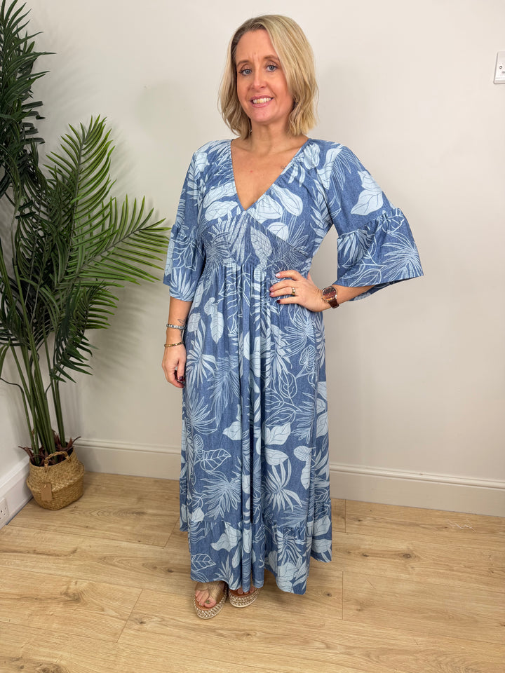 Briella Dress - Blue