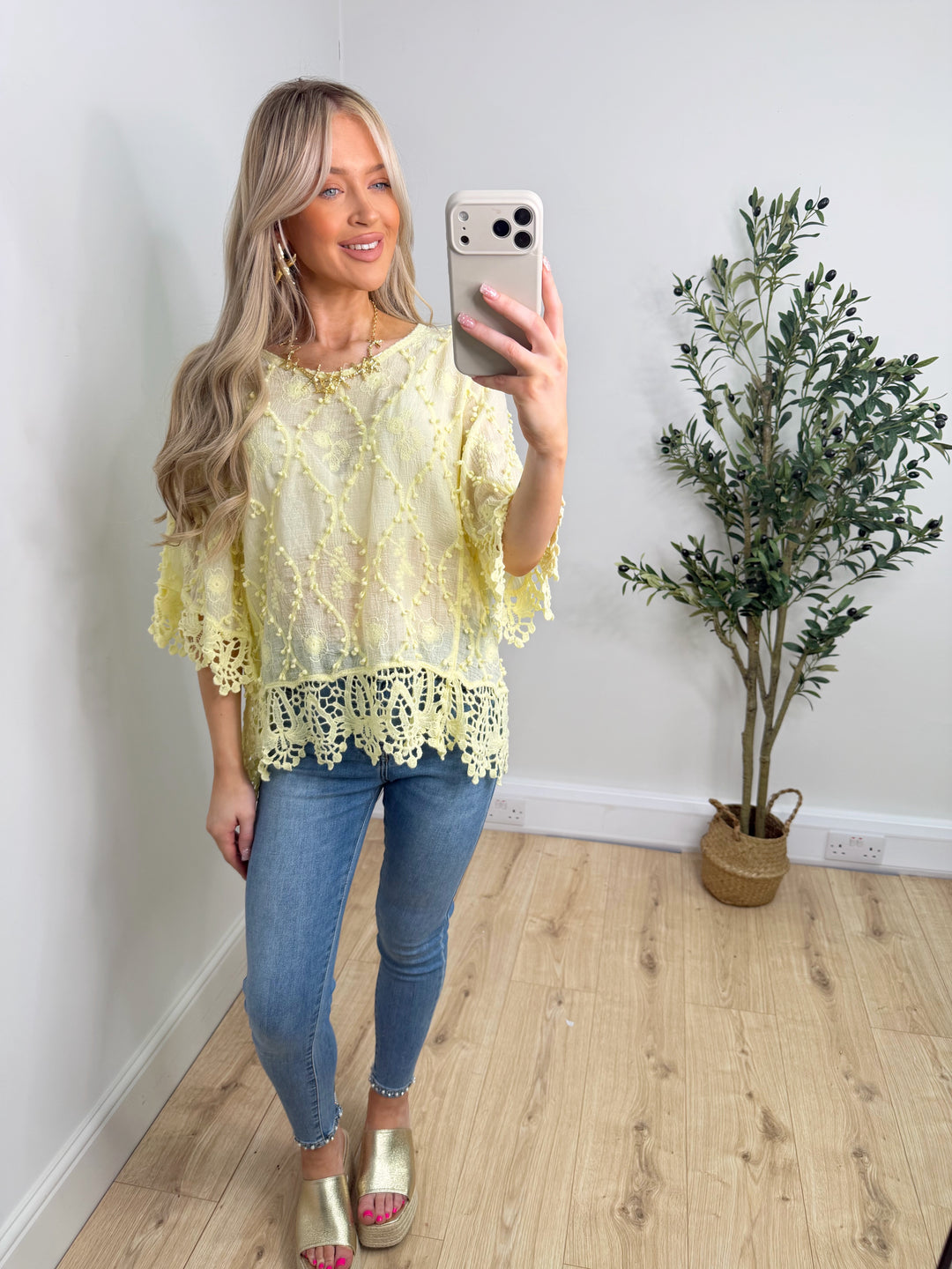 Daffodil Top - Lemon