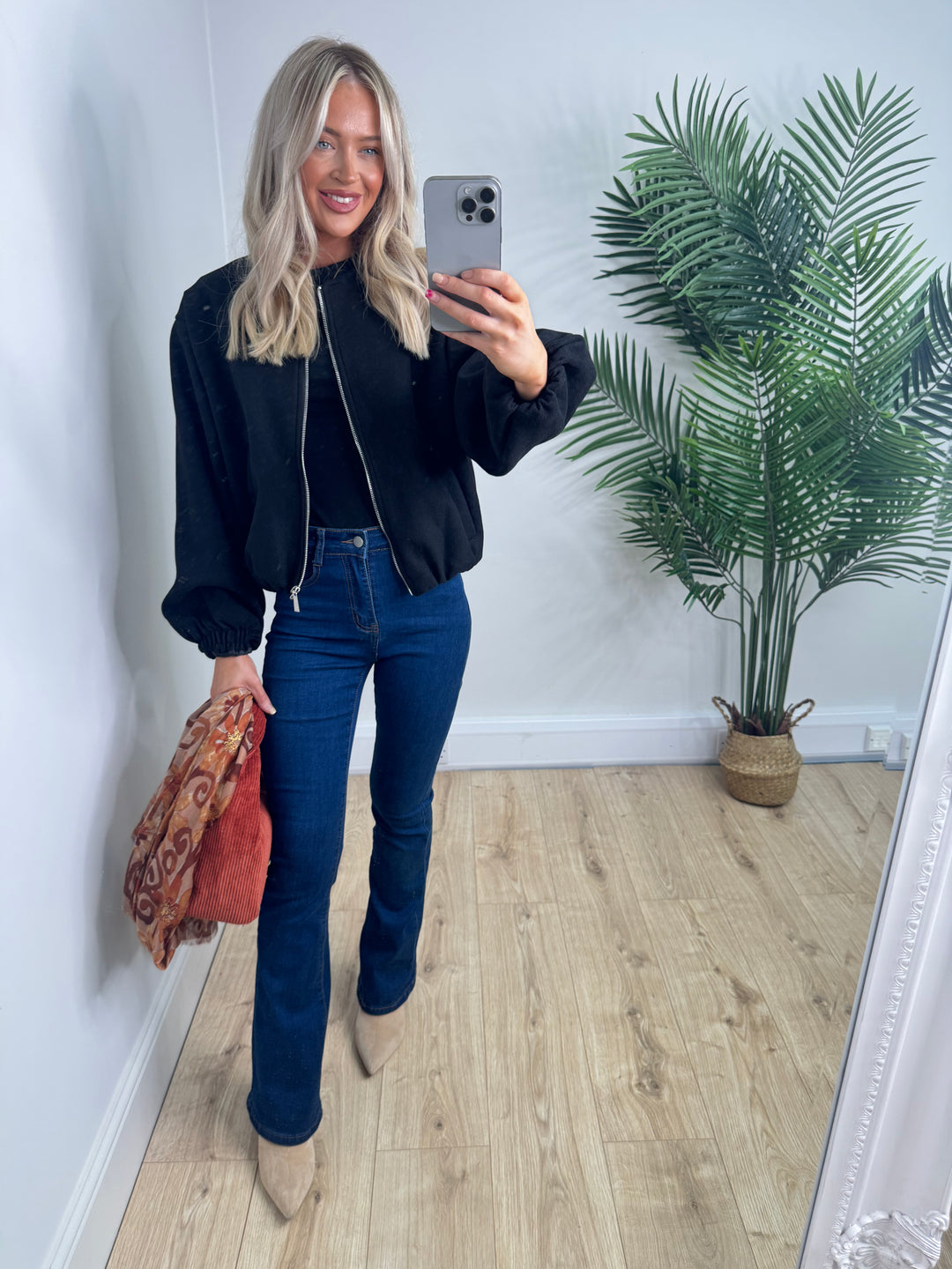 Pippa Bomber - Black