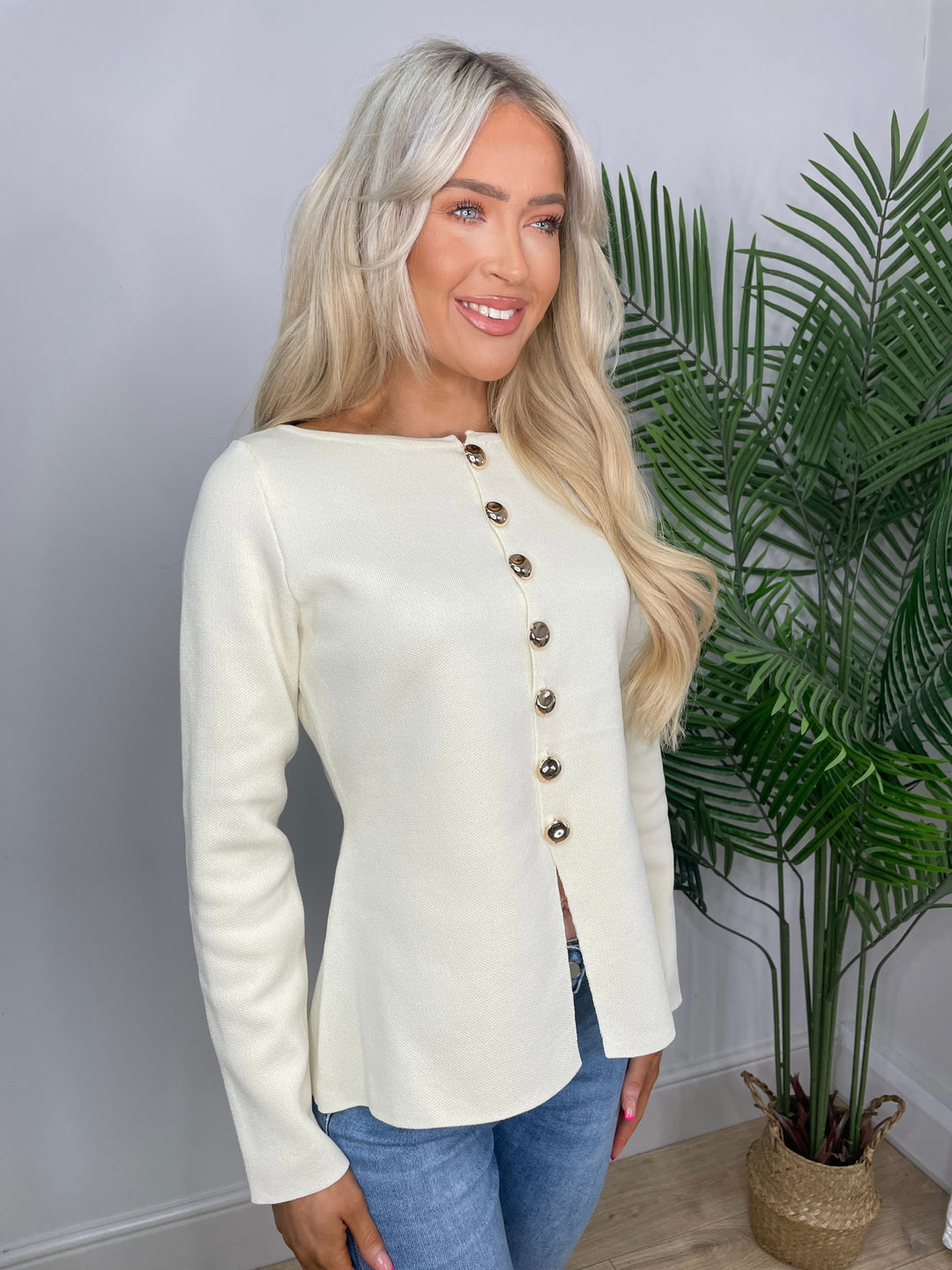 Beatrice Top - Cream