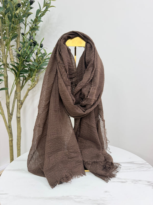 Everyday Scarf - Chocolate