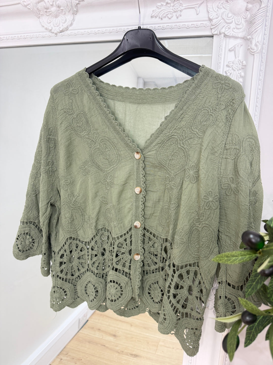 Veronica Top - Khaki