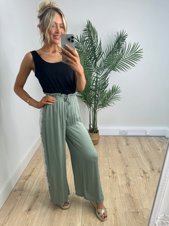 Dylan Tiedye Trousers - Khaki