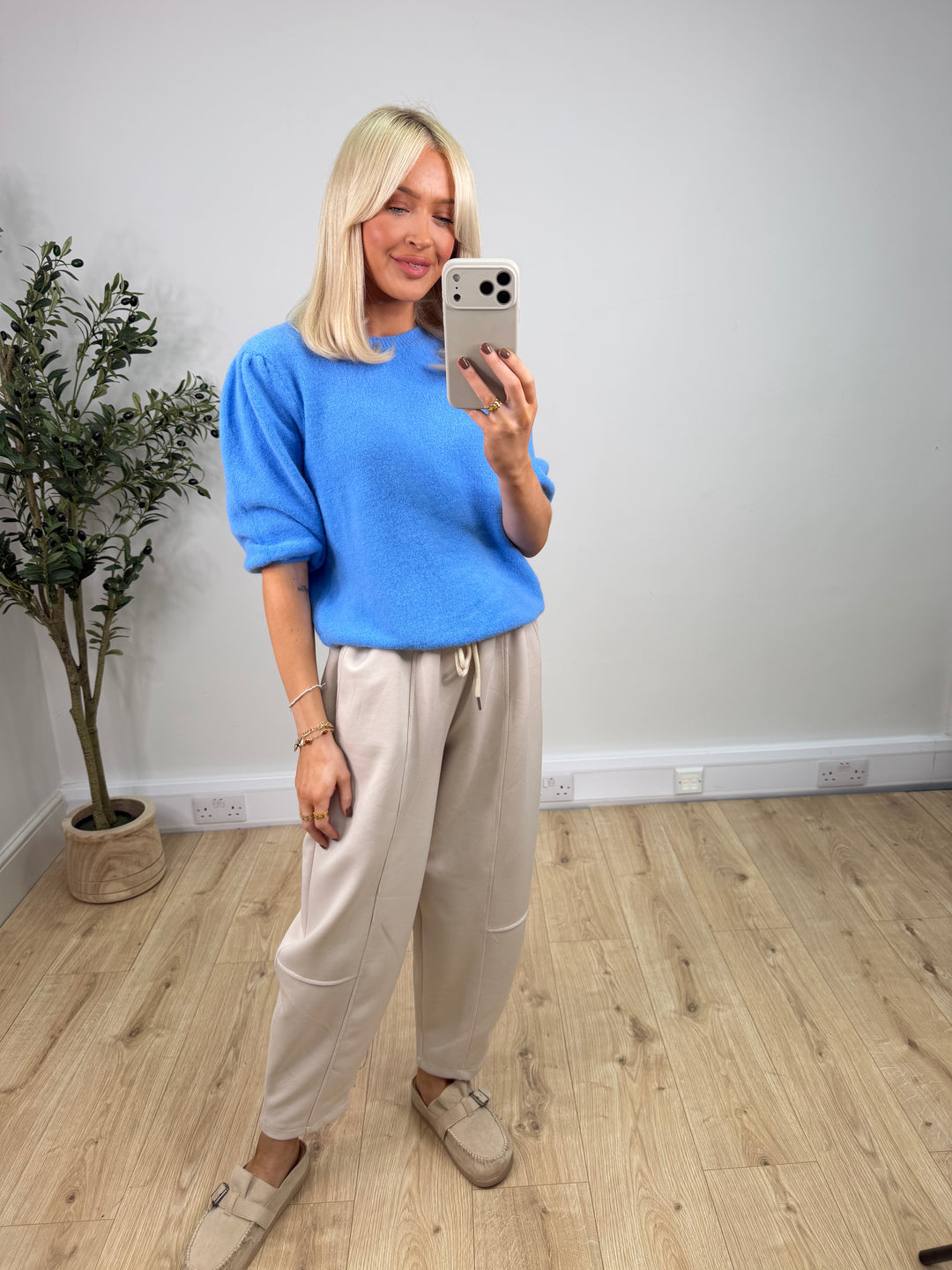 Karina Knit - Ocean Blue
