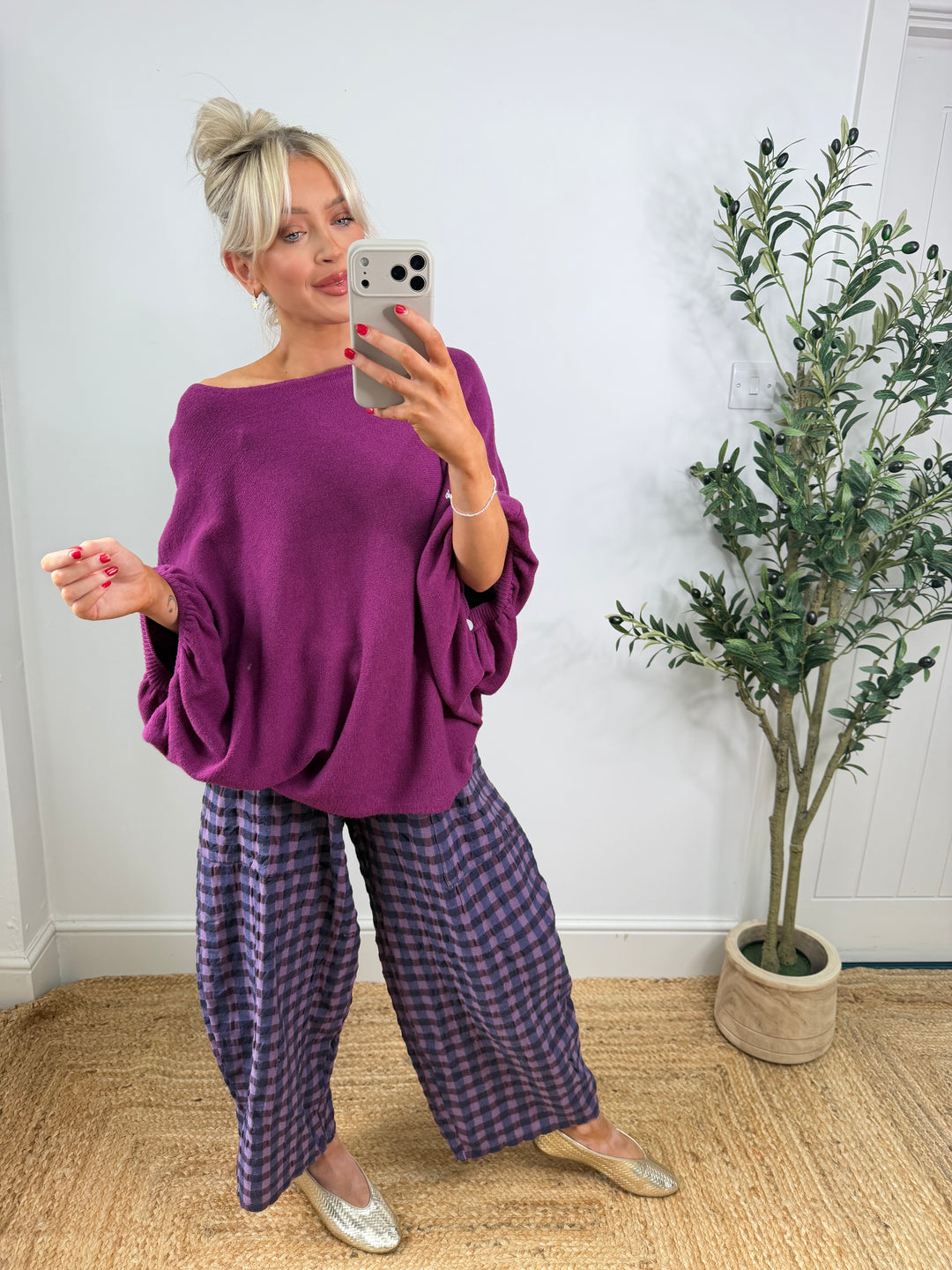 Kelly Knit - Berry
