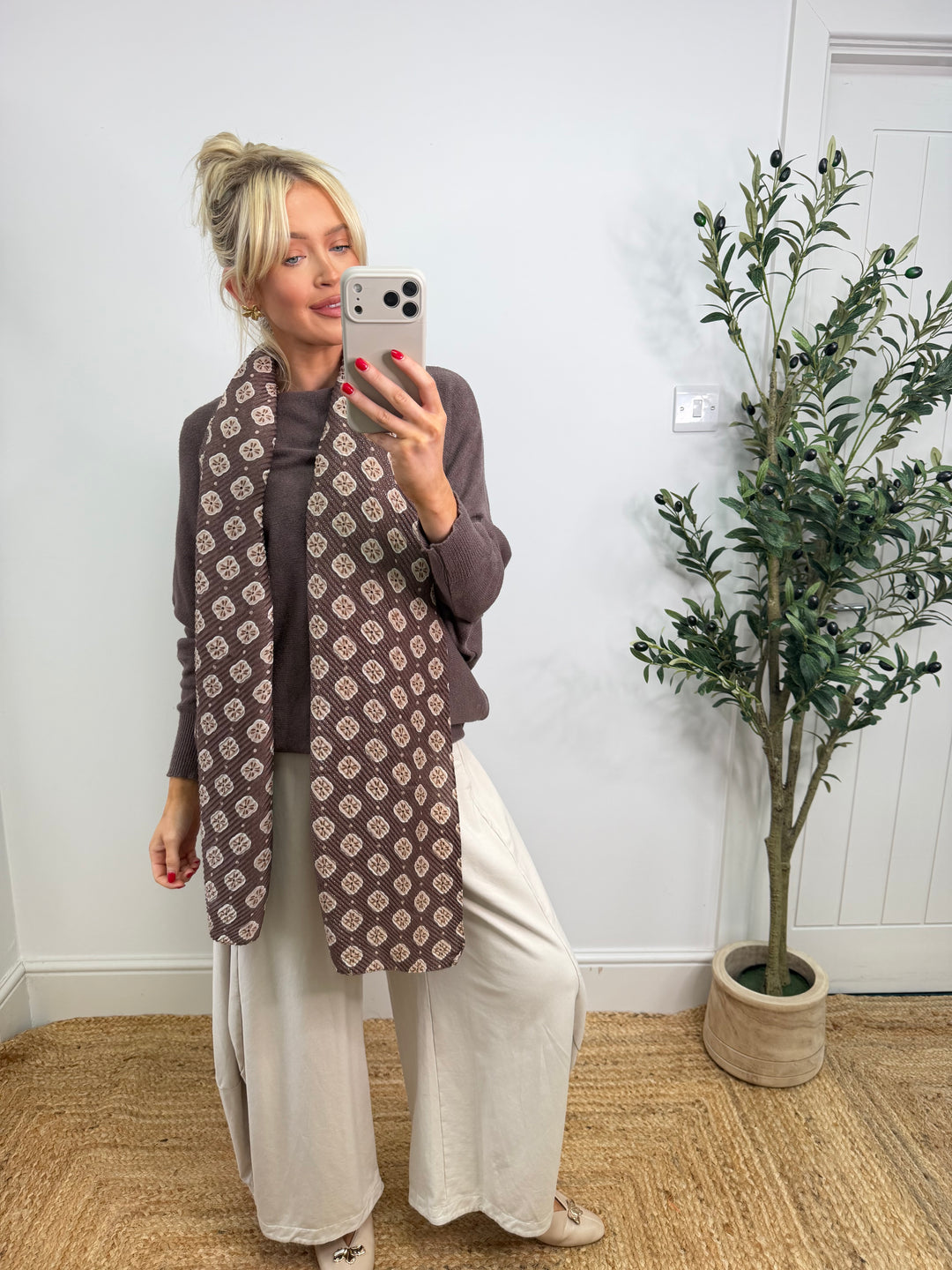 Mirelle Scarf - Mocha