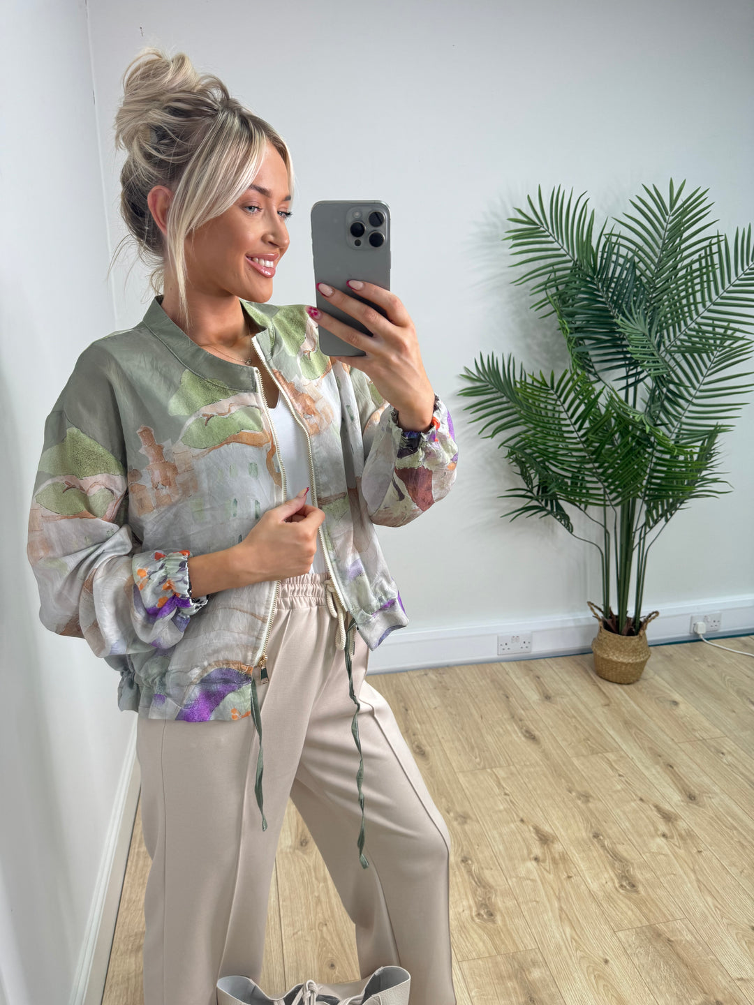 Sorrento Bomber - Khaki