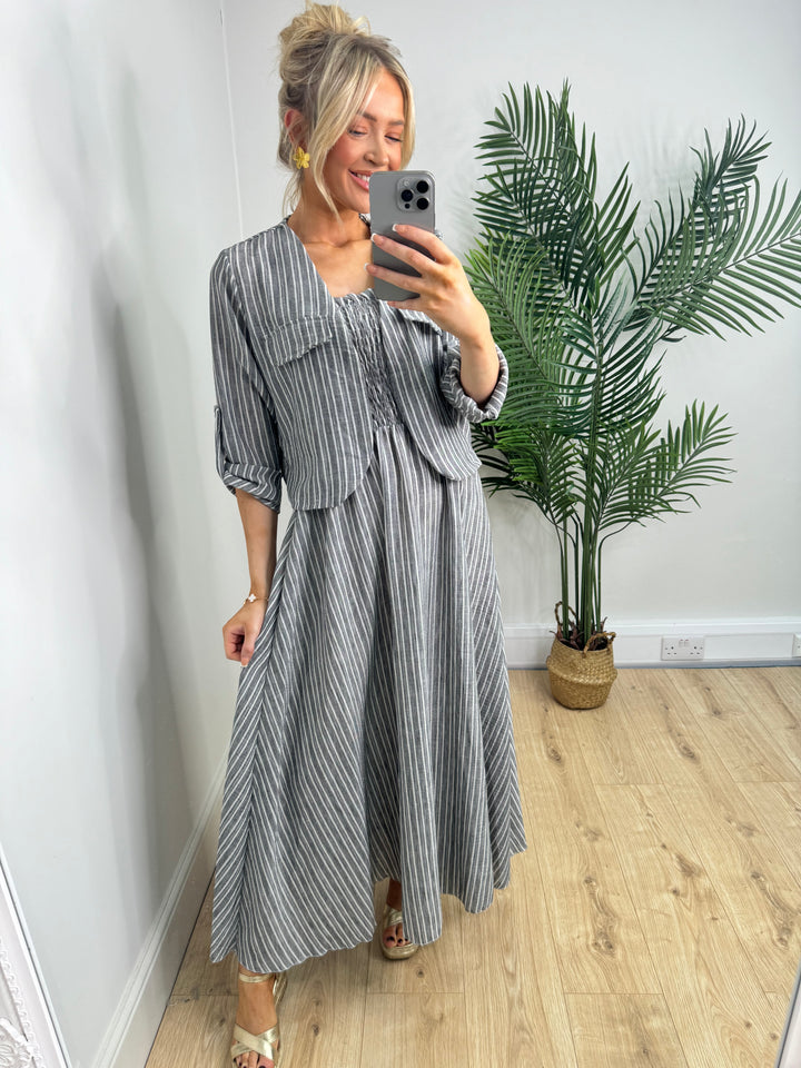 Anais Set - Grey