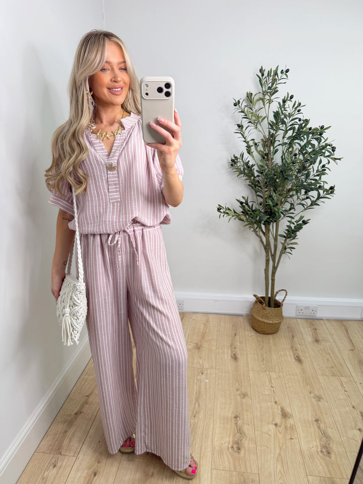 Gemma Two Piece - Dusky Pink