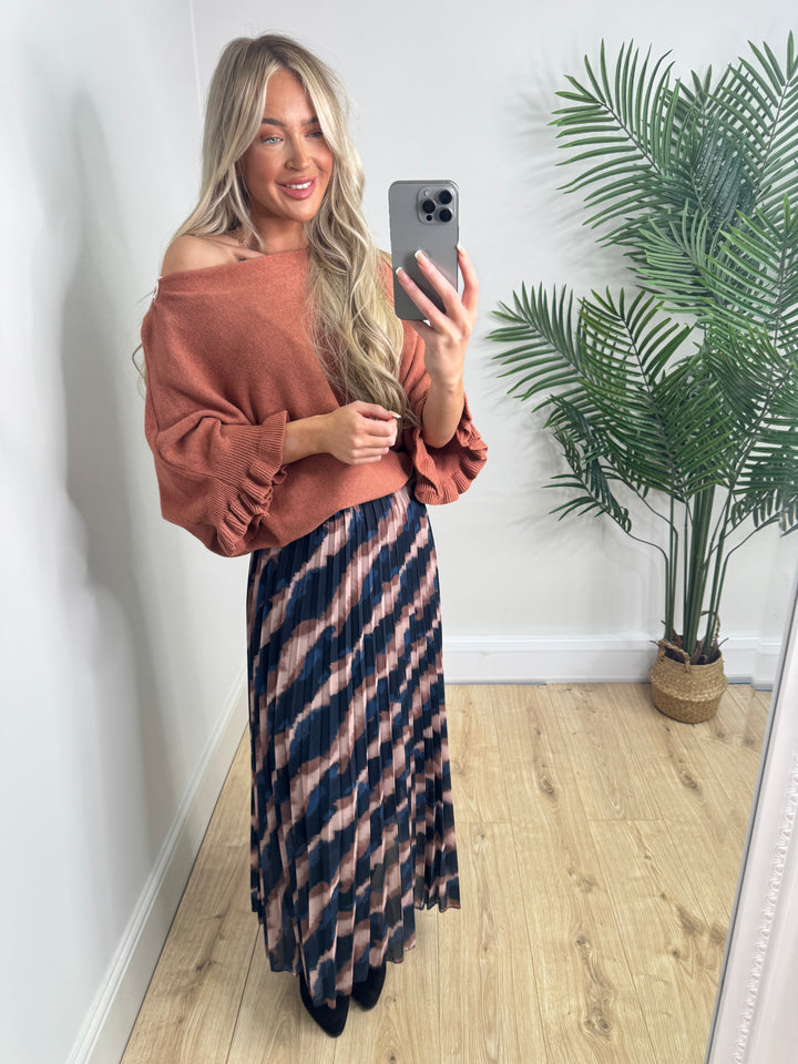 Jess Knit - Terracotta