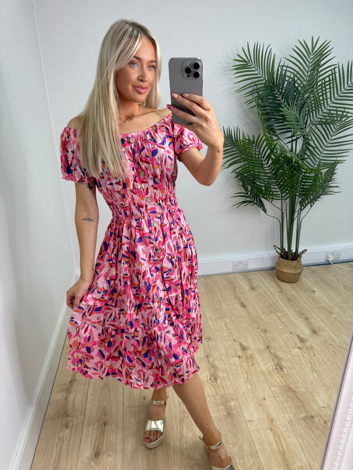 Tanya Magic Dress - Pink