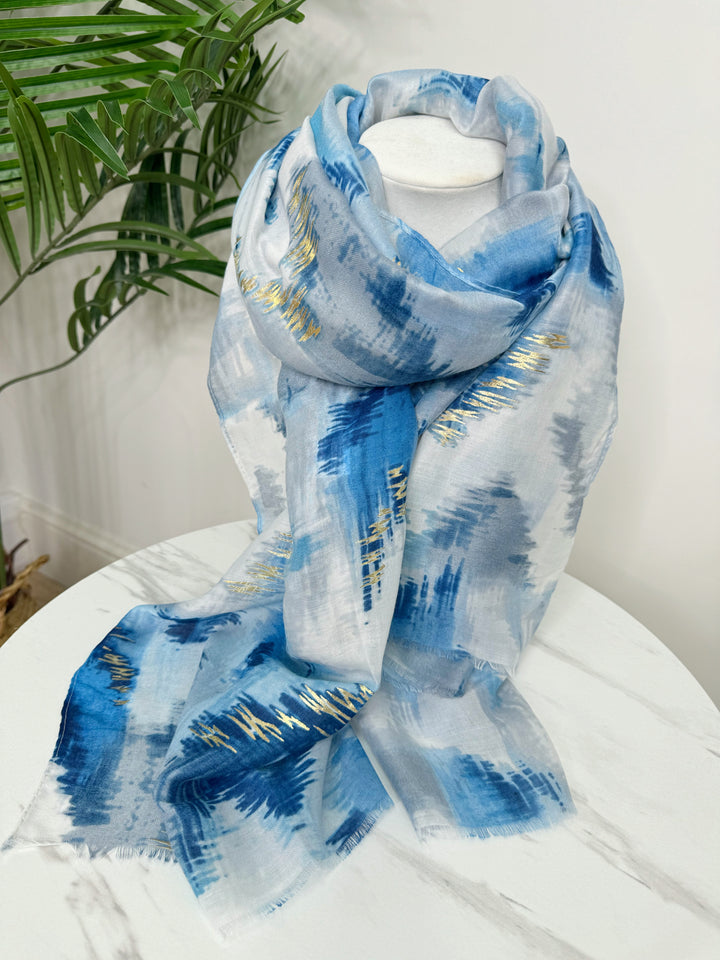 Iris Spring Scarf