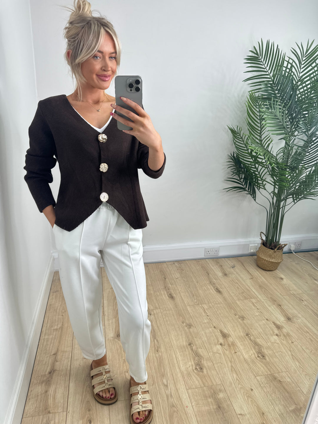 Ophelia Top - Chocolate