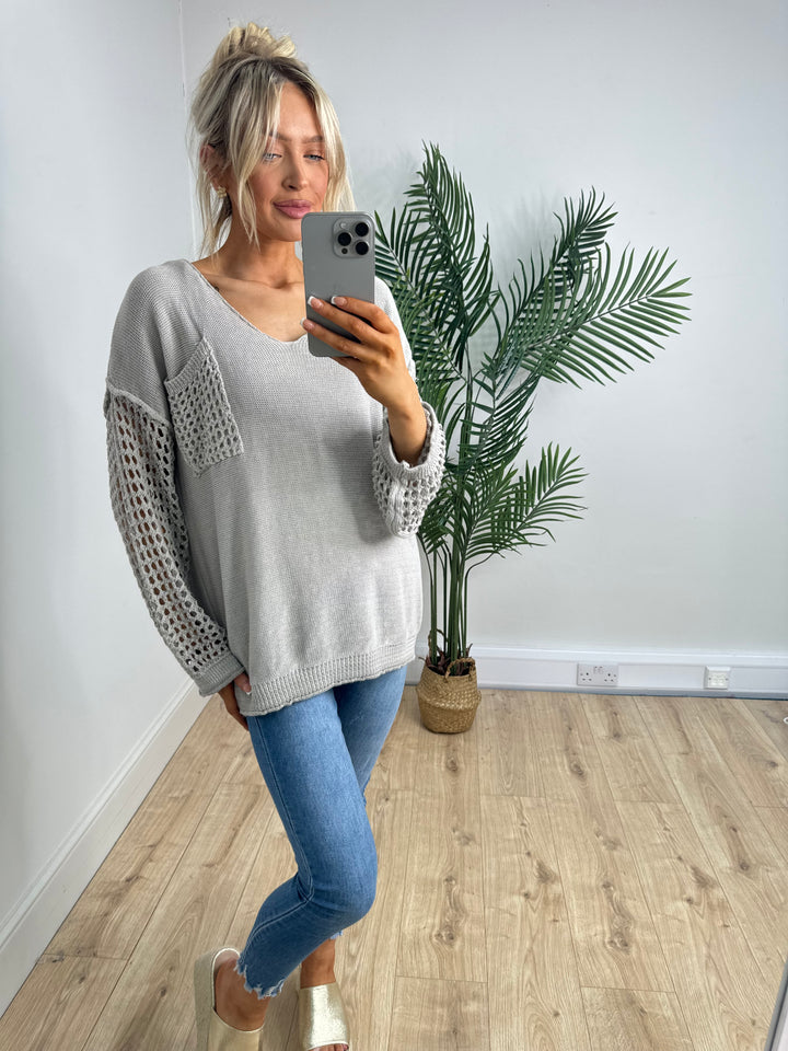 Kelsey Crochet Top