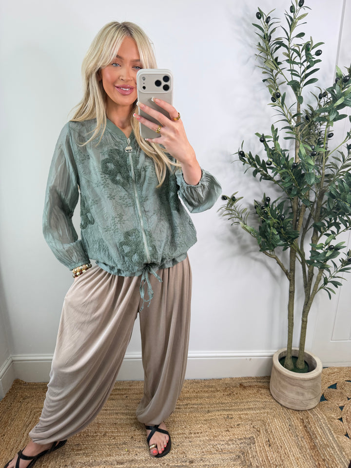 Lindy Bomber - Khaki