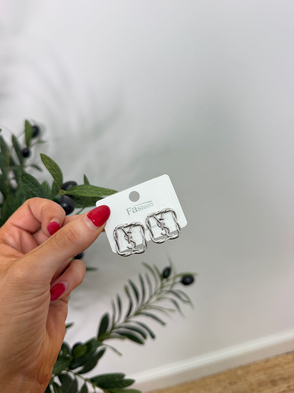 Laurent Earrings - Silver