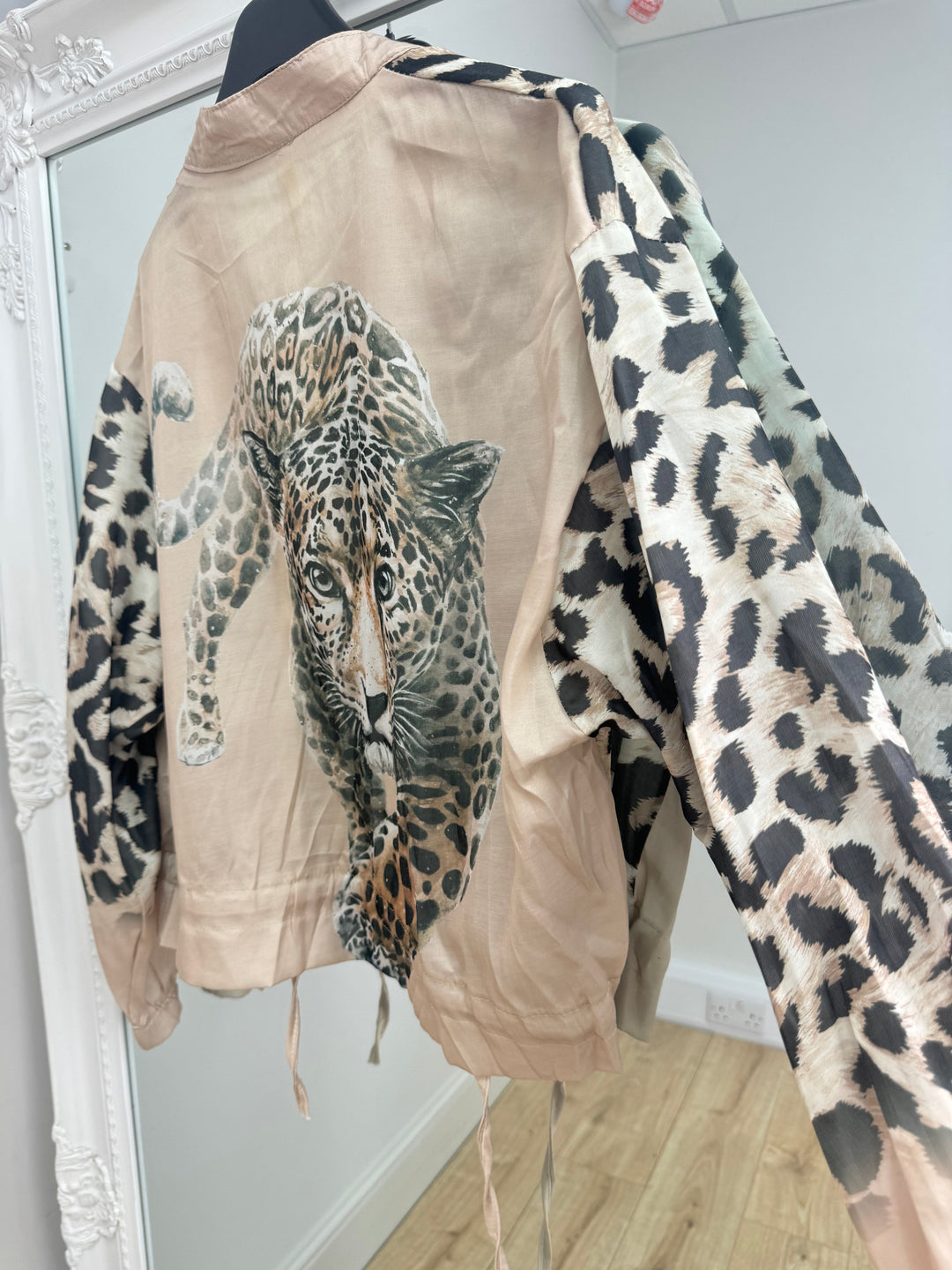 Tiger Bomber Jacket - Cream