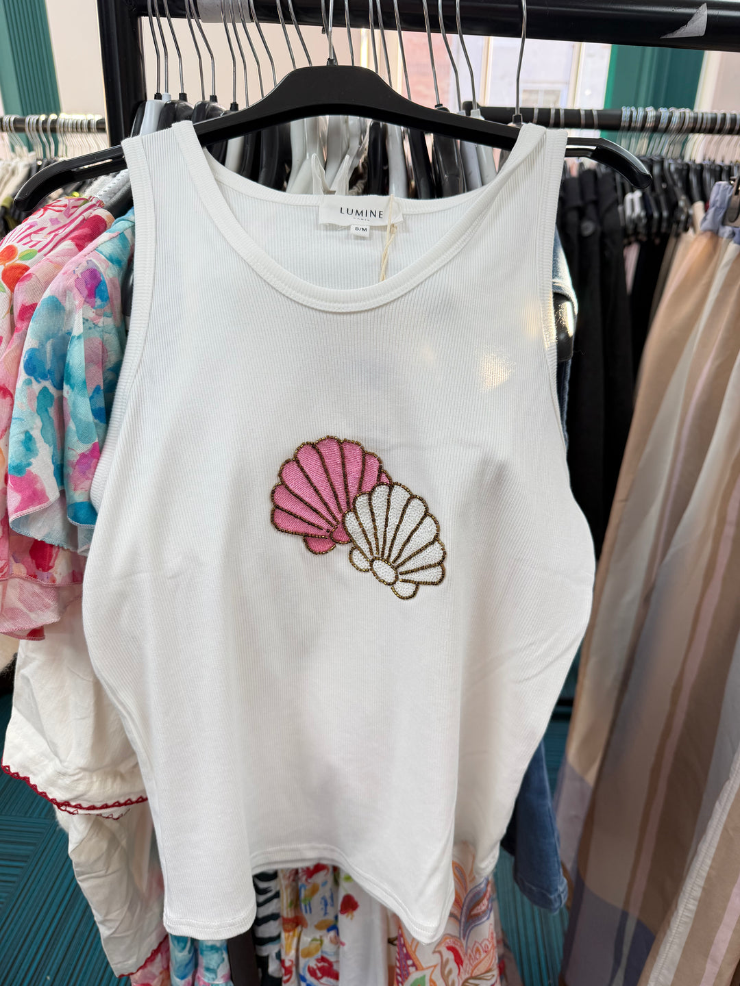 Shell Vest - Pink